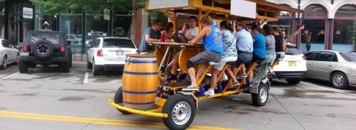 Private Beerbike tour 1,5 hours 20 liters of beer