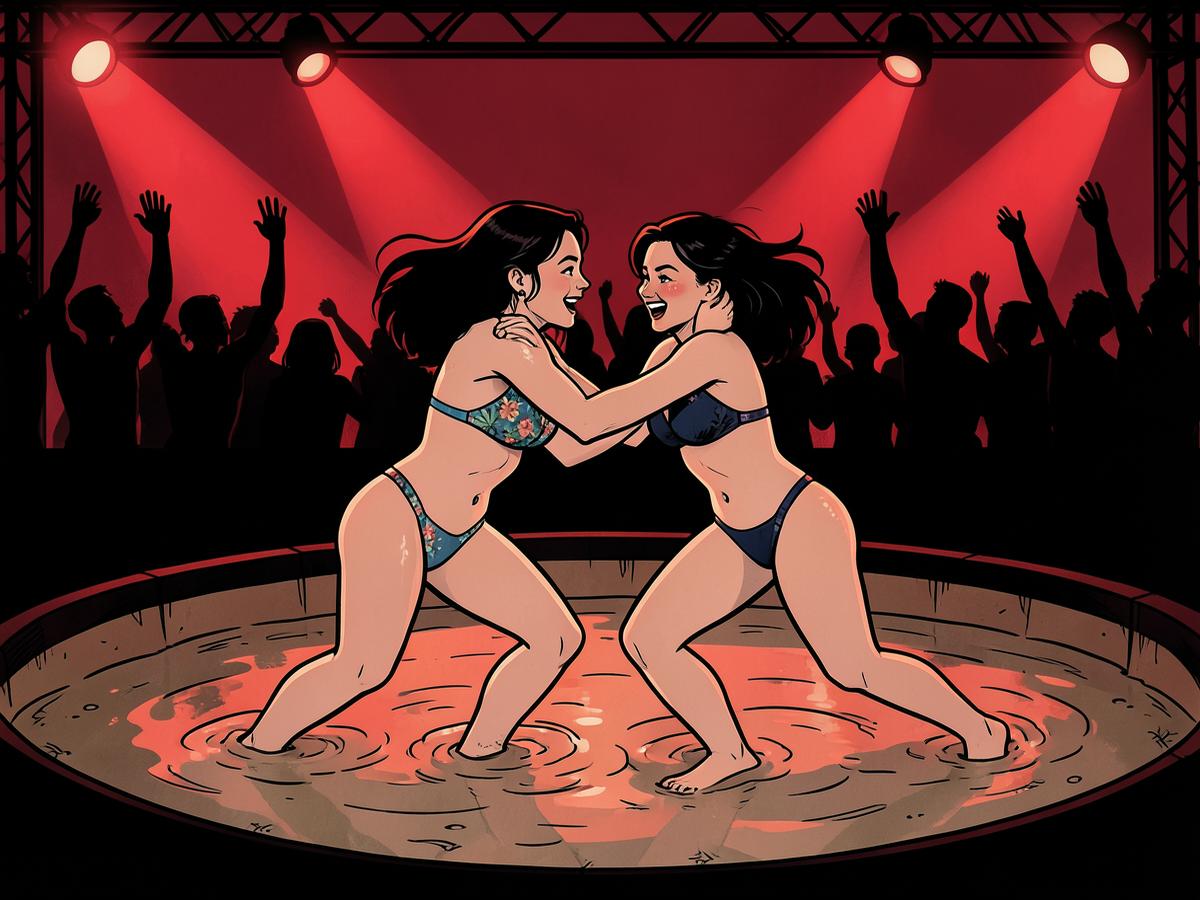 Mud Wrestling